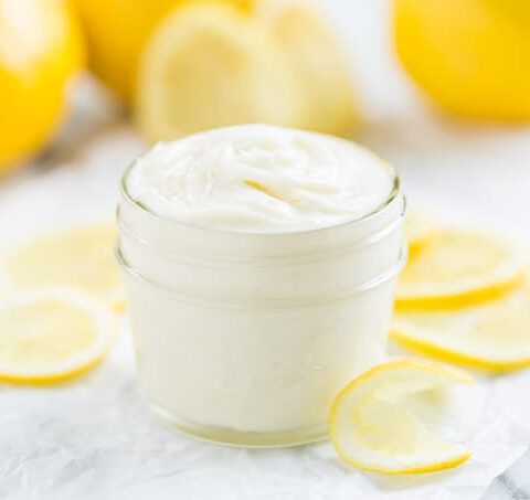 DIY manteiga corporal com frutas cítricas. Cuidado de pele caseiro.